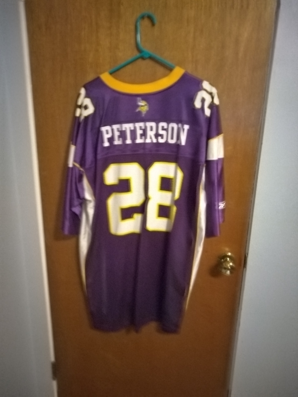 Adrian Peterson #28 Viking's Adult Jersey